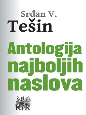 cover image of Antologija najboljih naslova
